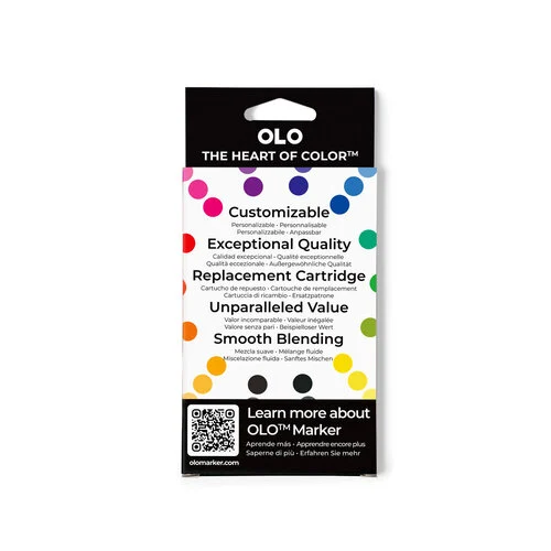 OLO - Brush Collection - 8 Color Markers Set - Warm Gray 3 OLO - Brush Collection - 8 Color Markers Set - Warm Gray