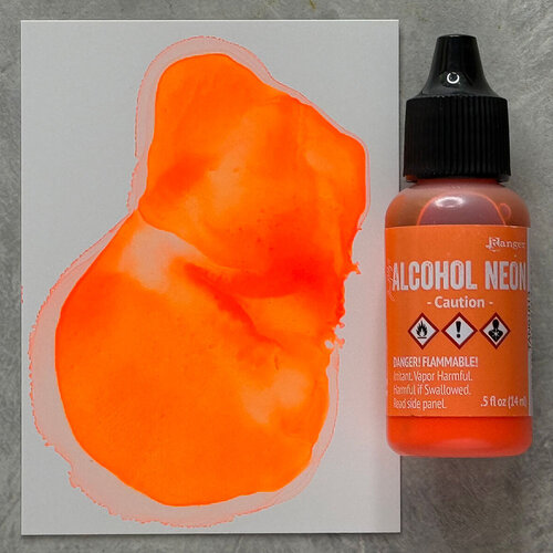 Ranger Ink - Tim Holtz - Neon Alcohol Ink - Caution
