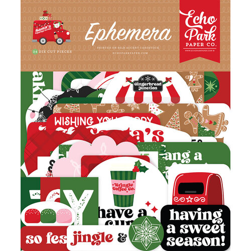 Echo Park - Santa's Christmas Delivery Collection - Ephemera