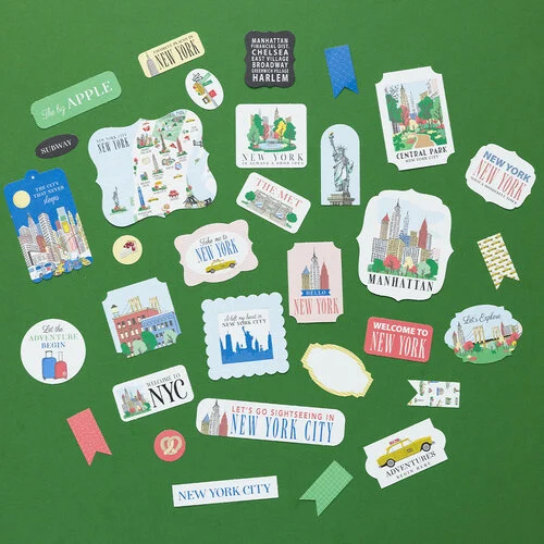 Carta Bella Paper - New York City Collection - Ephemera