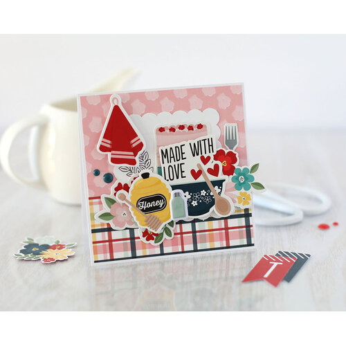 Echo Park - Mom's Kitchen Collection - 6 x 6 Mega Paper Pad 9 Echo Park - Mom's Kitchen Collection - 6 x 6 Mega Paper Pad