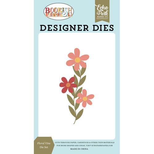 Echo Park - Bookish Collection - Designer Dies - Floral Vine