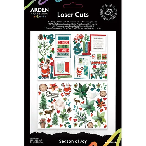 Arden Creative Studio - Season Of Joy Collection - Laser Cuts