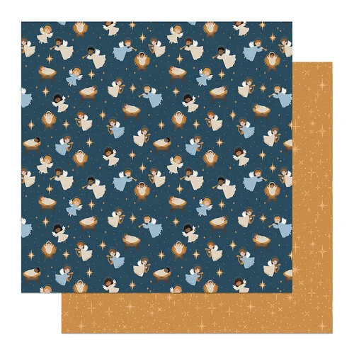 PhotoPlay - Silent Night Collection - 12 x 12 Double Sided Paper - Angels Sing 1 PhotoPlay - Silent Night Collection - 12 x 12 Double Sided Paper - Angels Sing