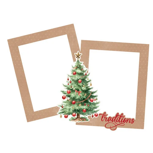 Simple Stories - Simple Vintage Believe Collection - Chipboard Frames