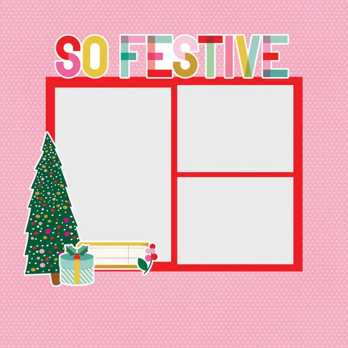 Simple Stories - Hard Candy Christmas Collection - Simple Pages - Page Pieces 3 Simple Stories - Hard Candy Christmas Collection - Simple Pages - Page Pieces