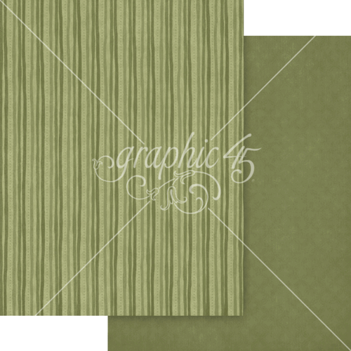 Graphic 45 - Ghostly Greetings Collection - 8.5 X 11 Patterns And Solids Paper Pack
