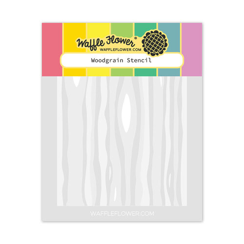 Waffle Flower Crafts - Stencils - Woodgrain
