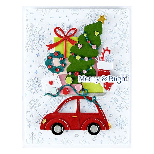 Spellbinders - Wonderland Collection - Etched Dies - Yuletide Ride 5 Spellbinders - Wonderland Collection - Etched Dies - Yuletide Ride