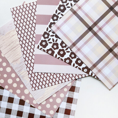 Catherine Pooler Designs - Neutral Collection - 6 x 6 Patterned Paper Pack - Browns Mix 2 Catherine Pooler Designs - Neutral Collection - 6 x 6 Patterned Paper Pack - Browns Mix