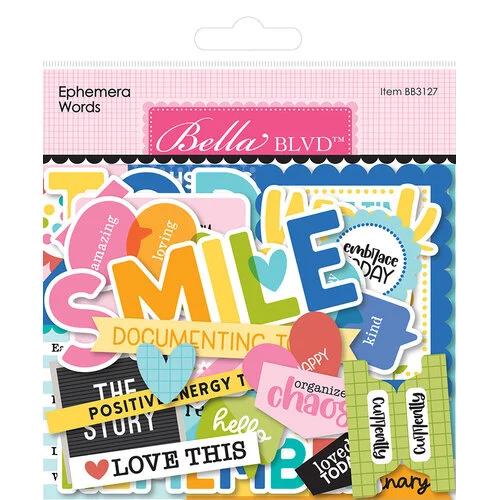 Bella Blvd - Documented Collection - Ephemera - Words