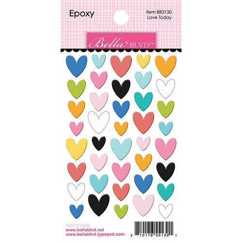 Bella Blvd - Documented Collection - Epoxy Stickers - Love Today 1 Bella Blvd - Documented Collection - Epoxy Stickers - Love Today