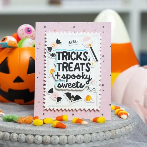 Scrapbook.com - Tricks and Treats Bundle - Dies, Paper, Stamps
