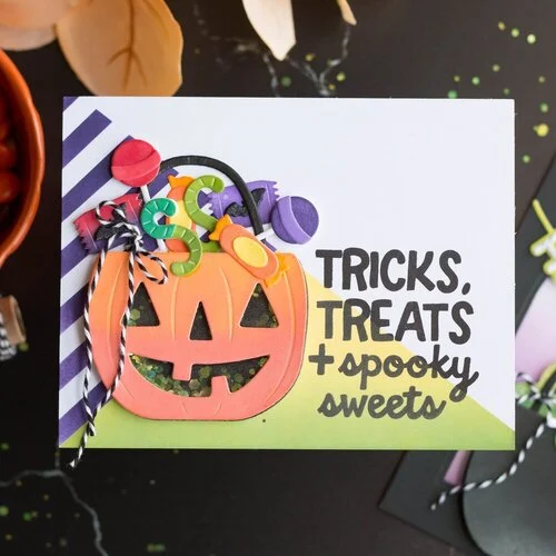 Scrapbook.com - Tricks and Treats Bundle - Dies, Paper, Stamps