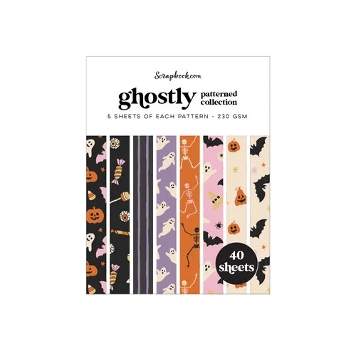 Scrapbook.com - Tricks and Treats Bundle - Dies, Paper, Stamps