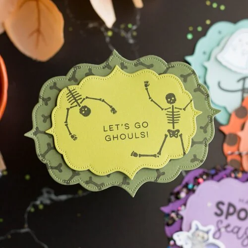 Scrapbook.com - Tricks and Treats Bundle - Dies, Paper, Stamps