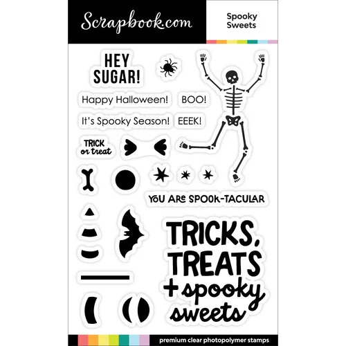 Scrapbook.com - Tricks and Treats Bundle - Dies, Paper, Stamps
