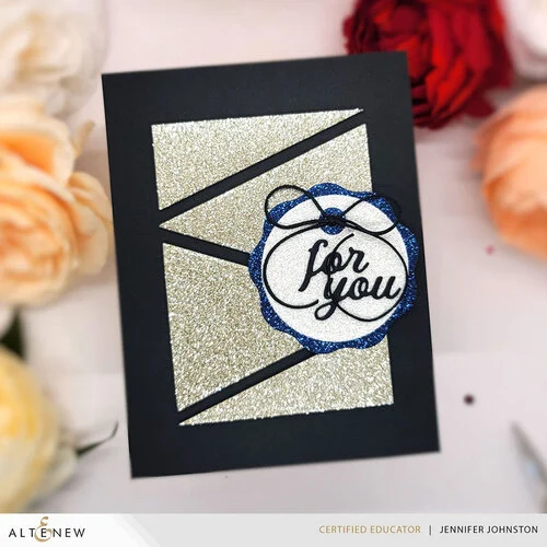 Altenew - 8.5 x 11 Glitter Cardstock Pack - Sapphire