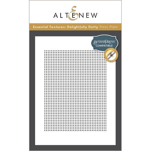 Altenew - Press Plate - Essential Textures - Delightfully Dotty