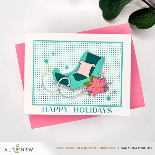 Altenew - Press Plate - Essential Textures - Delightfully Dotty