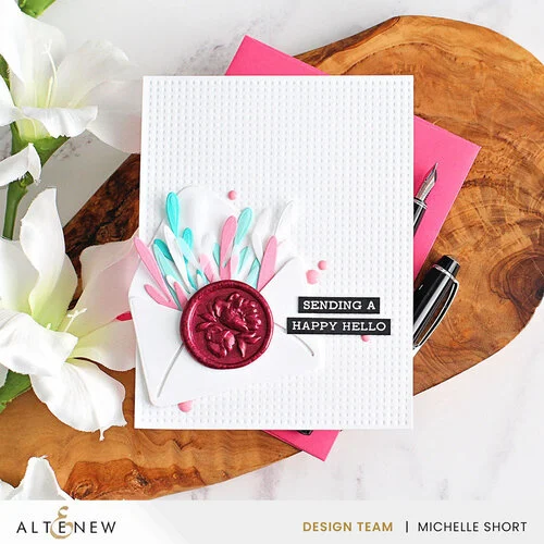 Altenew - Press Plate - Essential Textures - Delightfully Dotty