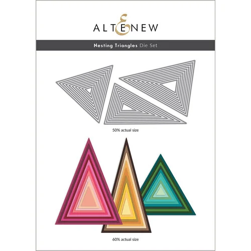 Altenew - Dies - Nesting Triangles 1 Altenew - Dies - Nesting Triangles