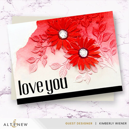 Altenew - 3D Embossing Folder - Lush Berry Branch 4 Altenew - 3D Embossing Folder - Lush Berry Branch