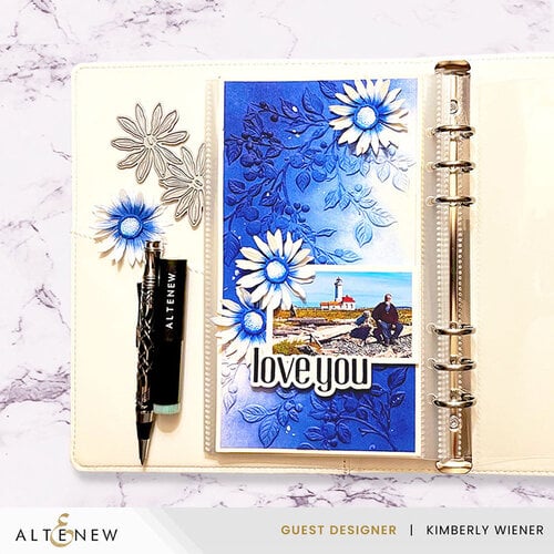 Altenew - 3D Embossing Folder - Lush Berry Branch 6 Altenew - 3D Embossing Folder - Lush Berry Branch