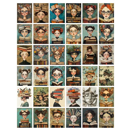 Brutus Monroe - Page Turner Collection - Creative Cards - Bookworm 2 Brutus Monroe - Page Turner Collection - Creative Cards - Bookworm