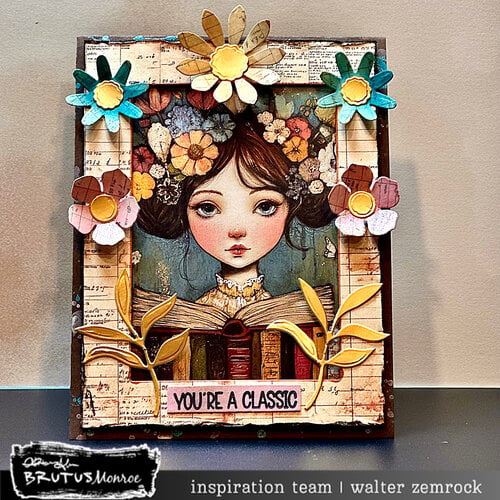 Brutus Monroe - Page Turner Collection - Creative Cards - Bookworm 3 Brutus Monroe - Page Turner Collection - Creative Cards - Bookworm
