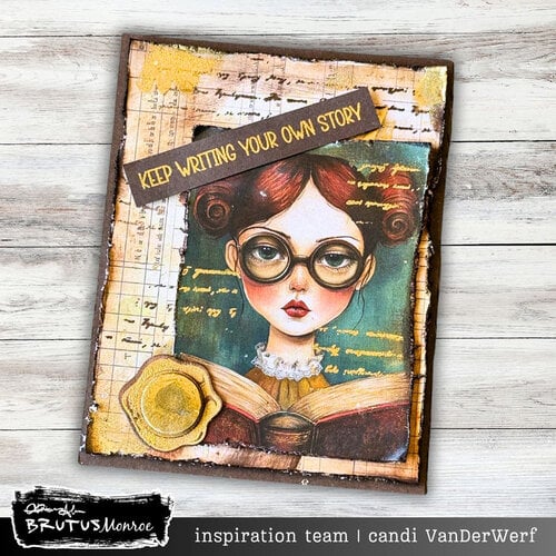 Brutus Monroe - Page Turner Collection - Creative Cards - Bookworm 5 Brutus Monroe - Page Turner Collection - Creative Cards - Bookworm