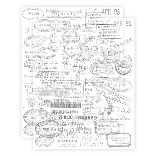 Brutus Monroe - Page Turner Collection - Acetate Sheets - Library 1 Brutus Monroe - Page Turner Collection - Acetate Sheets - Library