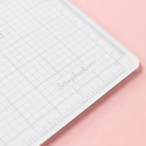 Scrapbook.com - Magnetic Glass Mat with Grids - 13 x 13 - Includes 4 Magnets 3 Scrapbook.com - Magnetic Glass Mat with Grids - 13 x 13 - Includes 4 Magnets