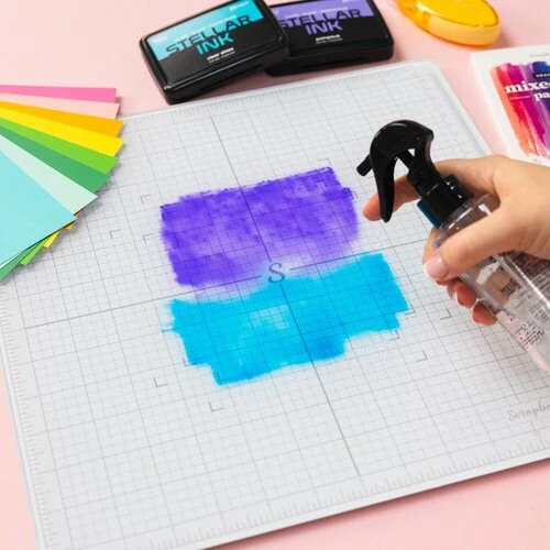 Scrapbook.com - Magnetic Glass Mat with Grids - 13 x 13 - Includes 4 Magnets 6 Scrapbook.com - Magnetic Glass Mat with Grids - 13 x 13 - Includes 4 Magnets