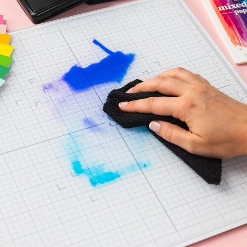 Scrapbook.com - Magnetic Glass Mat with Grids - 13 x 13 - Includes 4 Magnets 9 Scrapbook.com - Magnetic Glass Mat with Grids - 13 x 13 - Includes 4 Magnets