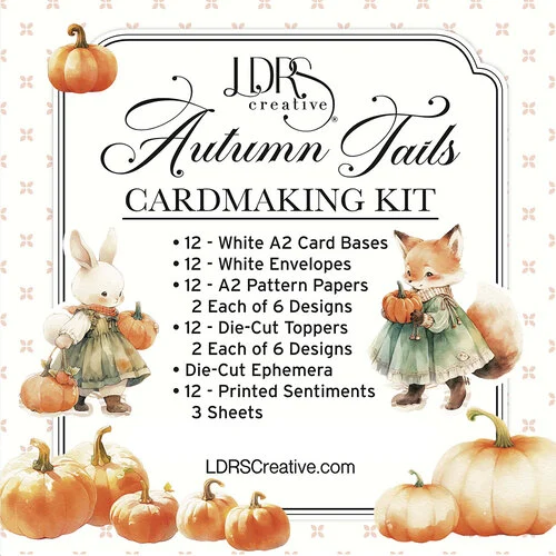 LDRS Creative - Cozy Corners Collection - Card Kits - Autumn Tails