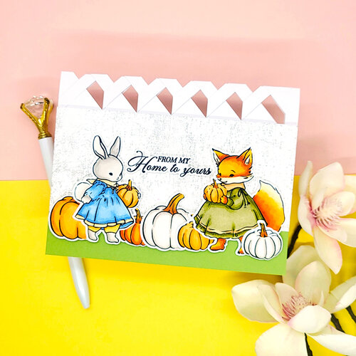 LDRS Creative - Cozy Corners Collection - Dies - Me To You Holiday Sentiments