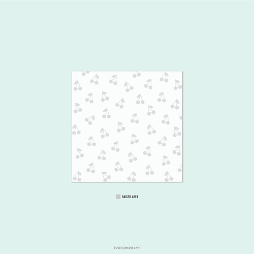 Concord and 9th - Embossing Folder - Cherry Nice 1 Concord and 9th - Embossing Folder - Cherry Nice