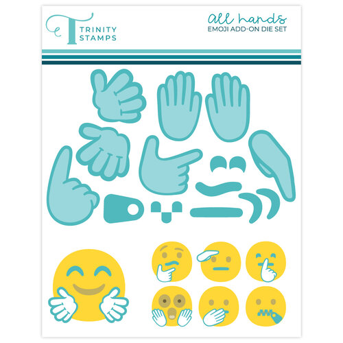 Trinity Stamps - Dies - All Hands Emoji Add-On