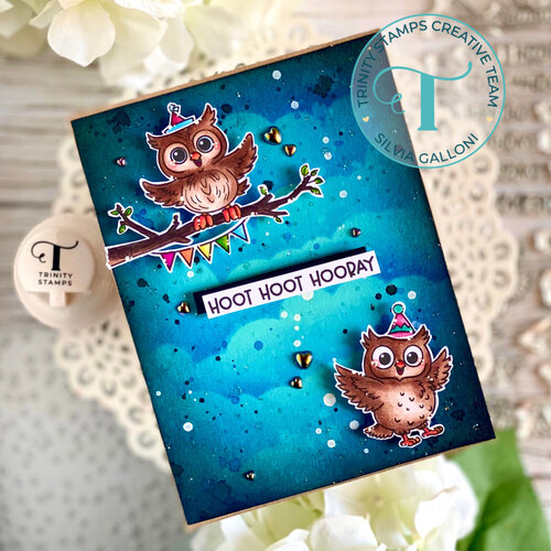 Trinity Stamps - Dies - Hoot Hoot Hooray