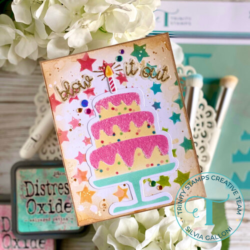 Trinity Stamps - Layering Stencils - Cake Layers