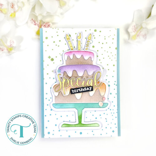 Trinity Stamps - Layering Stencils - Cake Layers 3 Trinity Stamps - Layering Stencils - Cake Layers