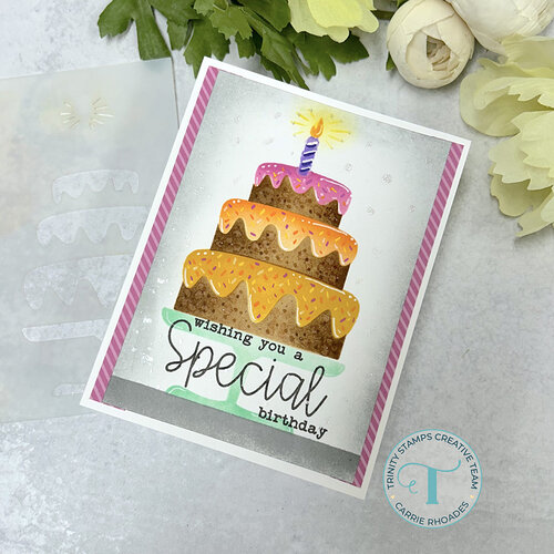 Trinity Stamps - Layering Stencils - Cake Layers 7 Trinity Stamps - Layering Stencils - Cake Layers