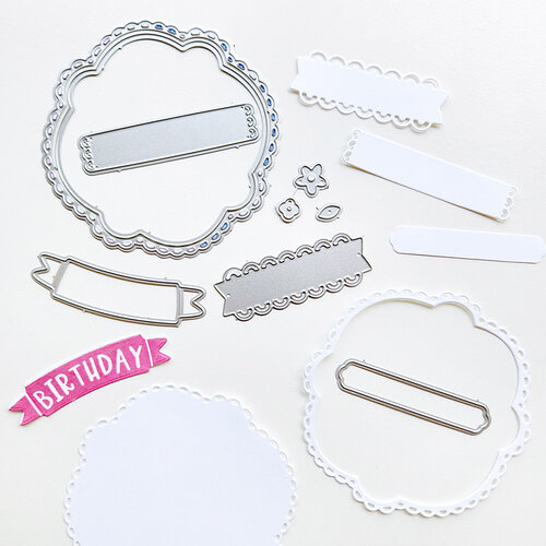 Catherine Pooler Designs - Studio Classics Collection - Dies - Happy Birthday To... Sentiments