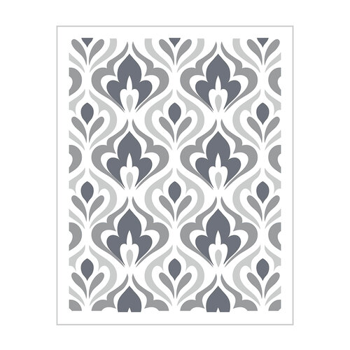 Catherine Pooler Designs - Studio Classics Collection - Layered Stencils - Dreamy Damask