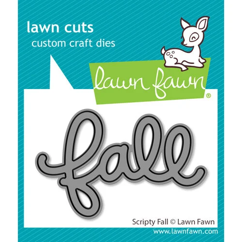 Lawn Fawn - Lawn Cuts - Dies - Scripty Fall 1 Lawn Fawn - Lawn Cuts - Dies - Scripty Fall