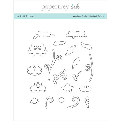Papertrey Ink - Metal Dies - In Full Bloom 1 Papertrey Ink - Metal Dies - In Full Bloom
