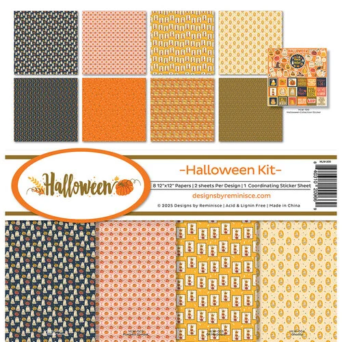Reminisce - Halloween Collection - 12 x 12 Collection Kit 1 Reminisce - Halloween Collection - 12 x 12 Collection Kit