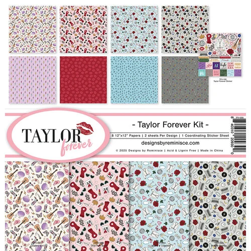 Reminisce - Taylor Forever Collection - 12 x 12 Collection Kit 1 Reminisce - Taylor Forever Collection - 12 x 12 Collection Kit