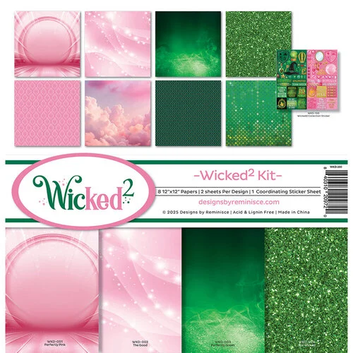Reminisce - Wicked 2 Collection - 12 x 12 Collection Kit